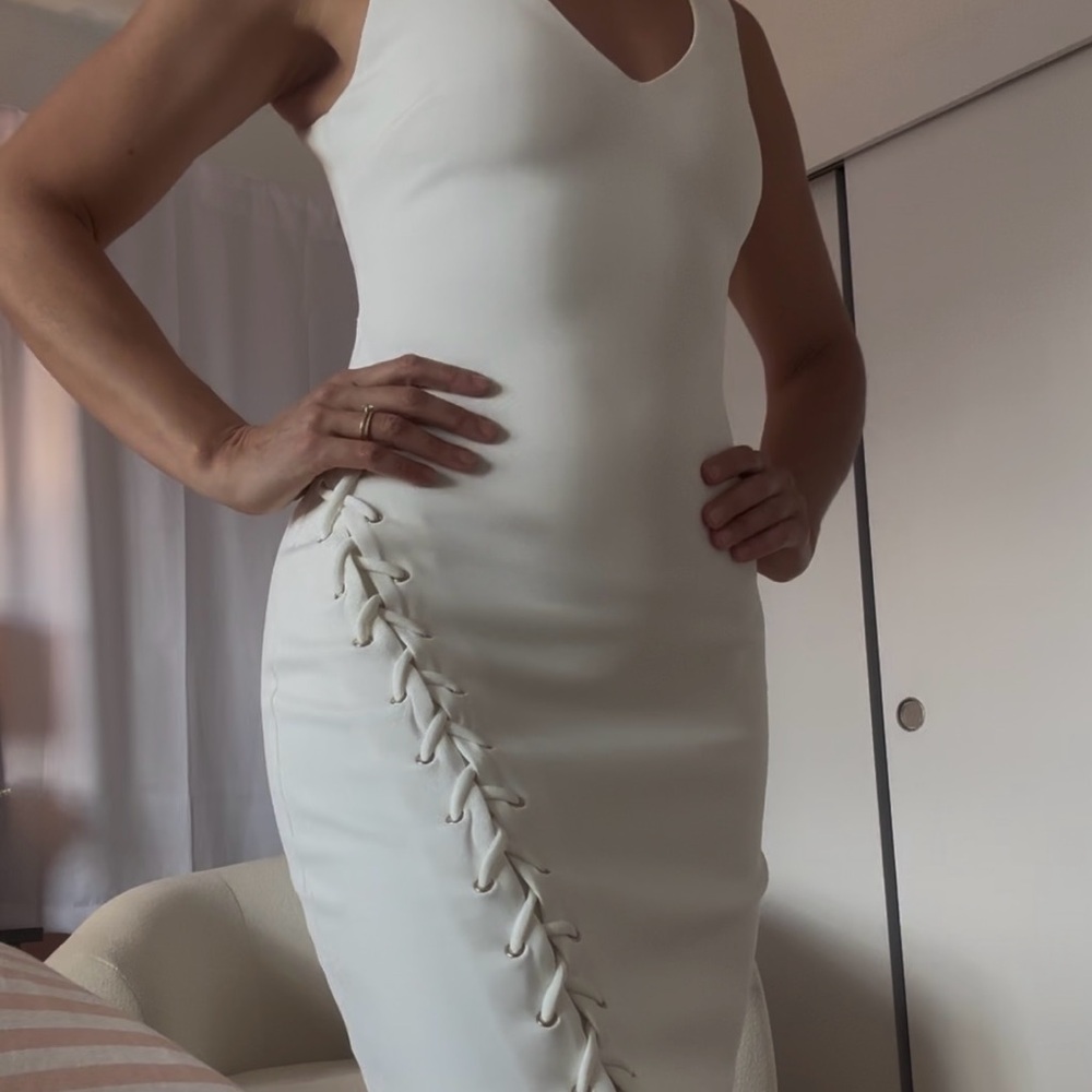 White dress